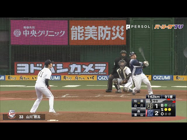 4/14 パ全試合のHR見せます!!