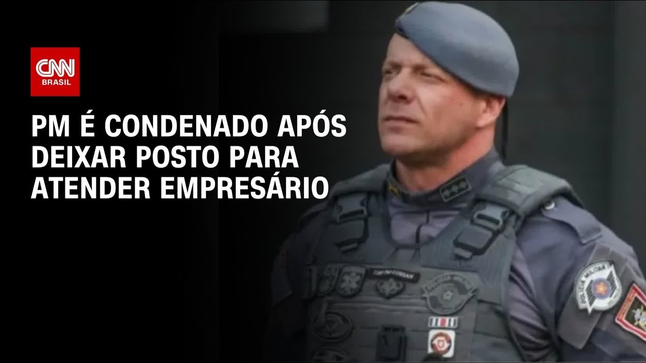 PM é condenado por largar posto para buscar mulher de Thiago Brennand em aeroporto | LIVE CNN