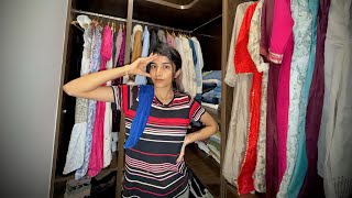 ನನ್ನ wardrobe ಕಥೆ 🙆🏻‍♀️ | Nikhil Nisha Vlogs
