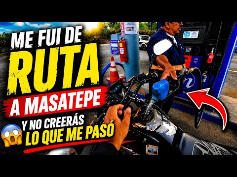 🏍️ Así COMENZÓ MI RUTA a Masatepe, Masaya... y TERMINÓ MEJOR de lo esperado.