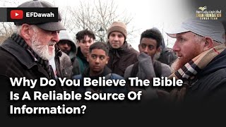 Video: For 10th time, why do you believe Bible is word of God? - Hamza Myatt vs Christian