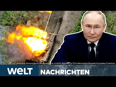 PUTINS KRIEG: Charkiw unter Dauerbeschuss! Russlands Taktik scheint aufzugehen | WELT STREAM