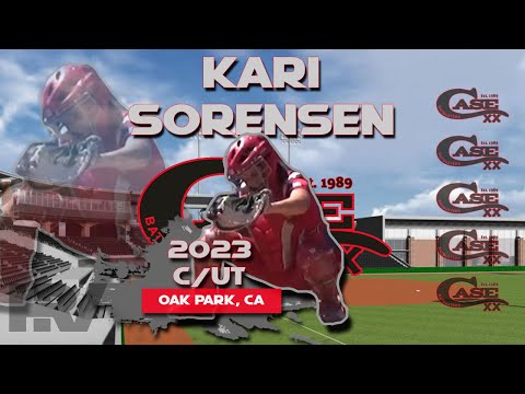 2023 Kari Sorensen Catcher and Utility, Softball Skills Video - Case Batbusters