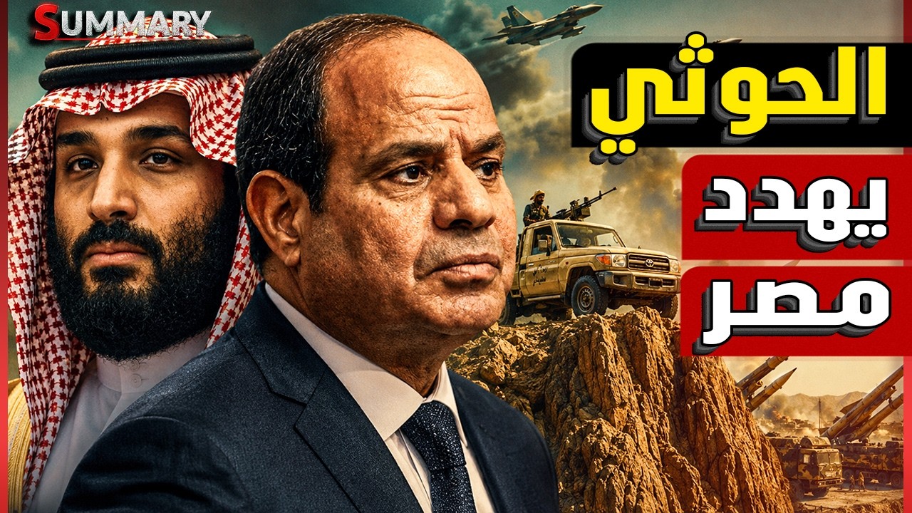 مصر تدخل دائرة الخطر بعد إسقاط الحوثيون لأخطر مسيرة سعودية .. وباب المندب يشل 