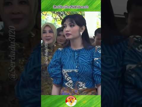 FASHION IBU WAPRES SELVI ANANDA #selviananda #fashion #paspampres #shortvideo #gibran