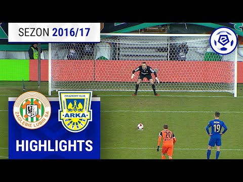 Zagłębie Lubin - Arka Gdynia 1:0 | SKRÓT | Ekstraklasa 2016/17 | 22. Kolejka