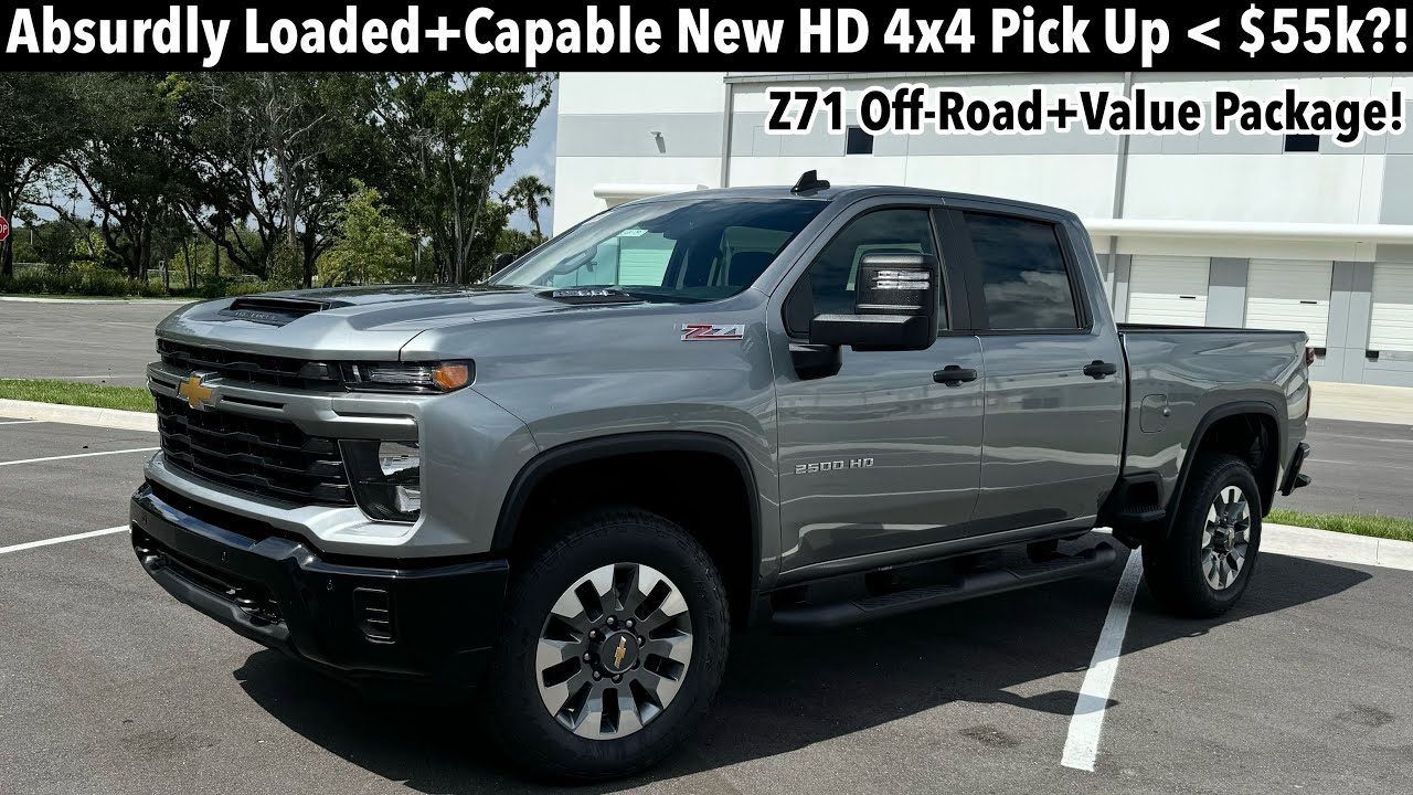 2025 Chevy Silverado 2500 Custom: TEST DRIVE+FULL ...