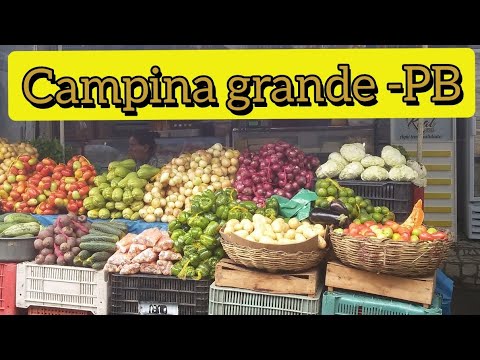 Feira livre de  campina grande paraiba 