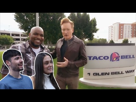 BRITISH FAMILY REACTS | Conan Visits Taco Bell