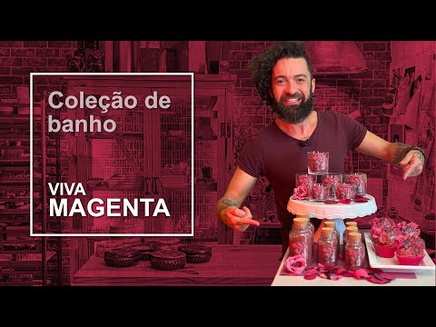 Viva Magenta Bath Collection - Peter Paiva