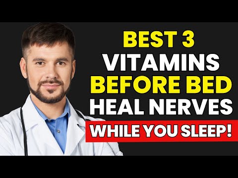 3 Bedtime Vitamins for Stronger Legs After 60 | Senior Health Tips