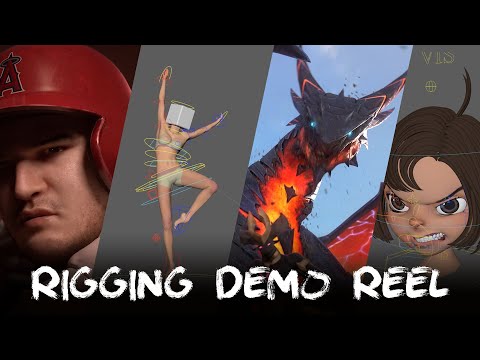 Rigging demo reel | 2023 | 리깅 포트폴리오