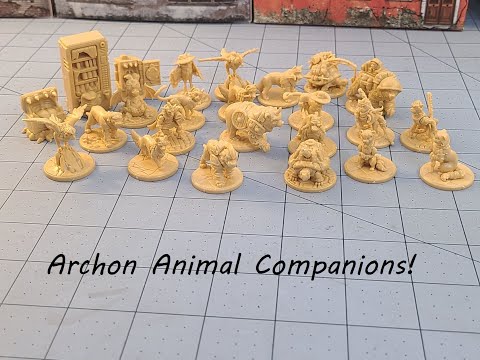 Archon's Animal Companions!