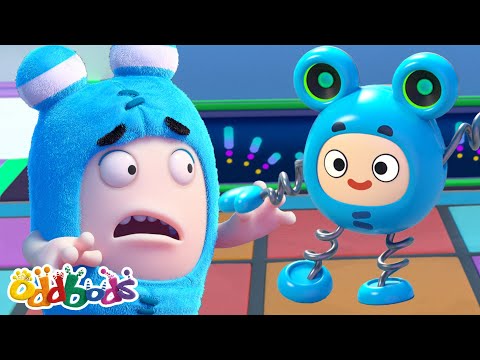 Lulu's Boogie Box Surprise! 🎵 | 1 HOUR OF ODDBODS | Funny Slapstick Cartoon Compilation for Kids