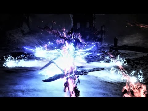 【4K】DS3 - Storm Empowered Gael v.0.1 Phase 3 No HUD Cinematic #1｜黑魂3MOD - 風暴蓋爾 : 3階新招#1【無HUD電影式戰鬥】