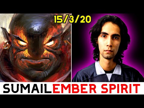 SumaiL- "EMBER SPIRIT" Mid Vs Most pick hero on this Patch "BATRIDER" | DOTA 2 MICRO