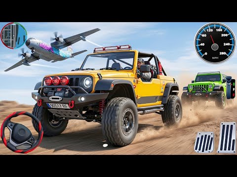 4x4 Offroad Jeep Driving Simulator 3D - Drive SUV 4x4 jeep Offroad Game - Android GamePlay