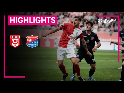 Hallescher FC - SpVgg Unterhaching | Highlights 3. Liga | MAGENTA SPORT