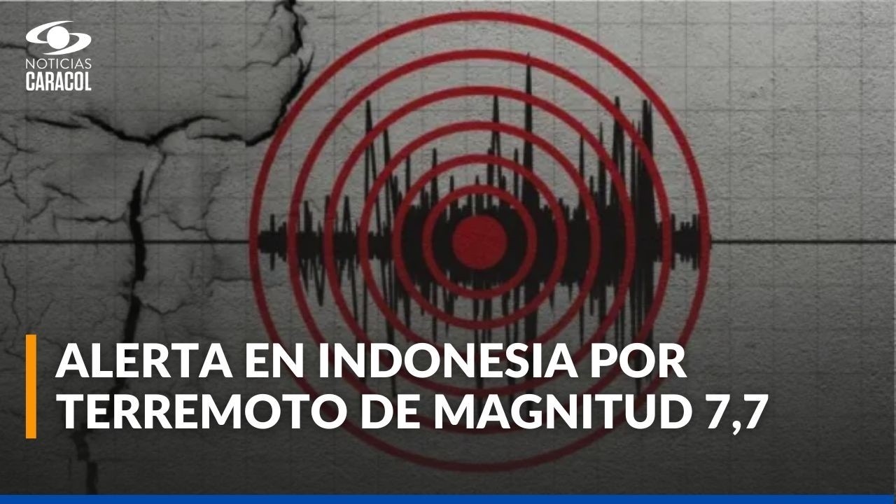 Miniatura HD: Terremoto en Indonesia hoy, 14 de agosto de 2026: magnitud 7,7 y réplicas