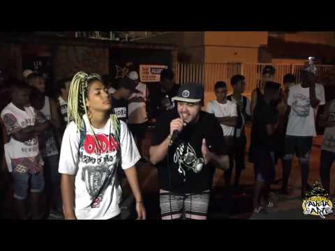 Giovanna vs Pedrão - 5ª Roda Cultural do Conexão Favela & Arte