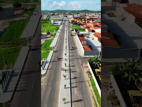 Avenida José frutuoso em Pedra Branca Ceará