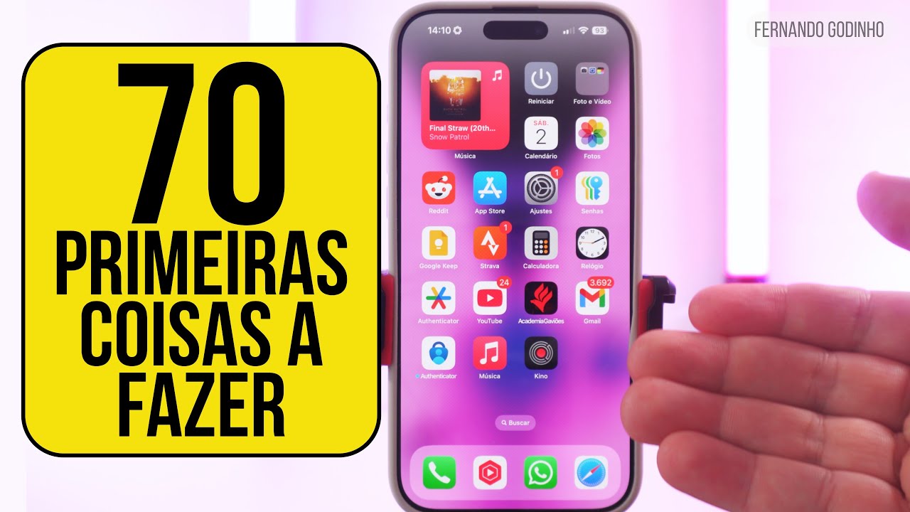 70 primeiras coisas a fazer no seu iPhone novo - Guia completo e detalhado
