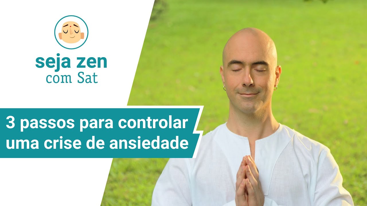 3 passos para controlar uma crise de ansiedade