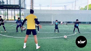 Goalkeeper set position | ท่าเตรียมพร้อมสำหรับผู้รักษาประตู  By KawinAcademy | EP.2