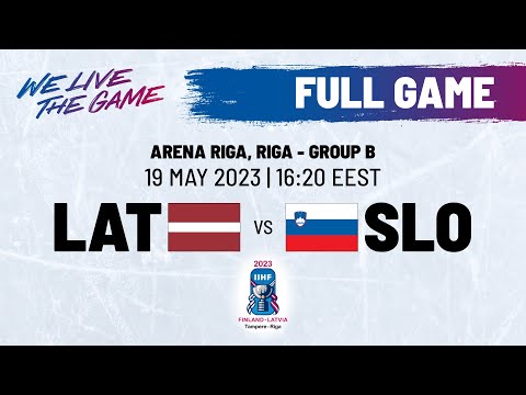 Full Game | Latvia vs. Slovenia | 2023 #IIHFWorlds
