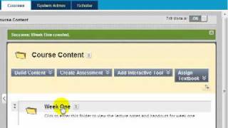 Adding Content to your Blackboard Course