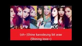 Romantic street - SNSD lyrics