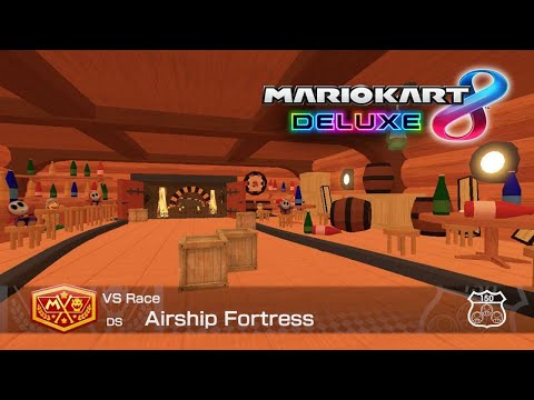 Airship Fortress (DS) Mario Kart 8 Deluxe #mariokart8deluxe #nintendo #mariokartds