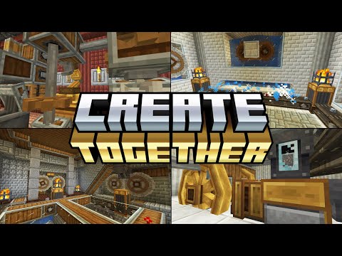 Minecraft Create Mod - My Creations With Create Together
