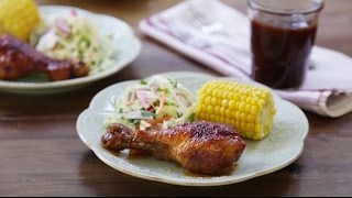 How to Make Oven BBQ Chicken Drumsticks | Chicken Recipes | Allrecipes.com
