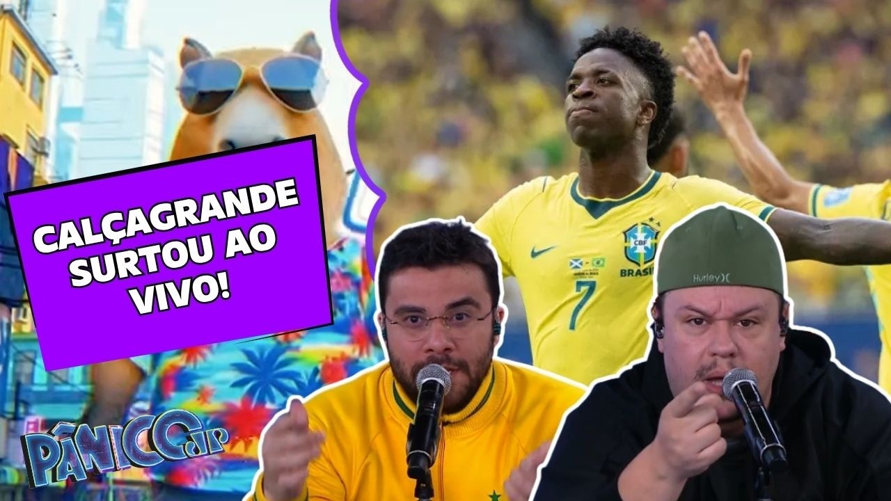 CALÇAGRANDE SURTA E COBRA VINI JR NA SELEÇÃO! "BRASILEIRO TÁ MAIS ILUDIDO QUE ELEITOR DO PT"