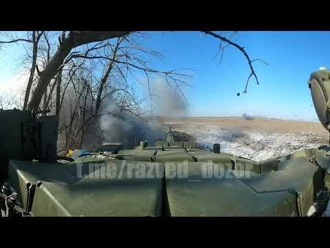 T-72 combat footage from Ukraine