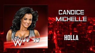 WWE: Candice Michelle - Holla [Entrance Theme] + AE (Arena Effects)