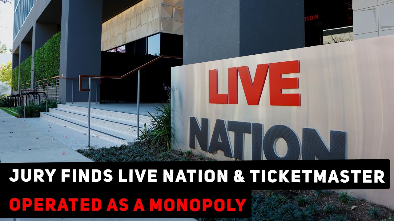 Jury finds Live Nation and Ticketmaster Operated As A Monopoly + More | Under The Radar