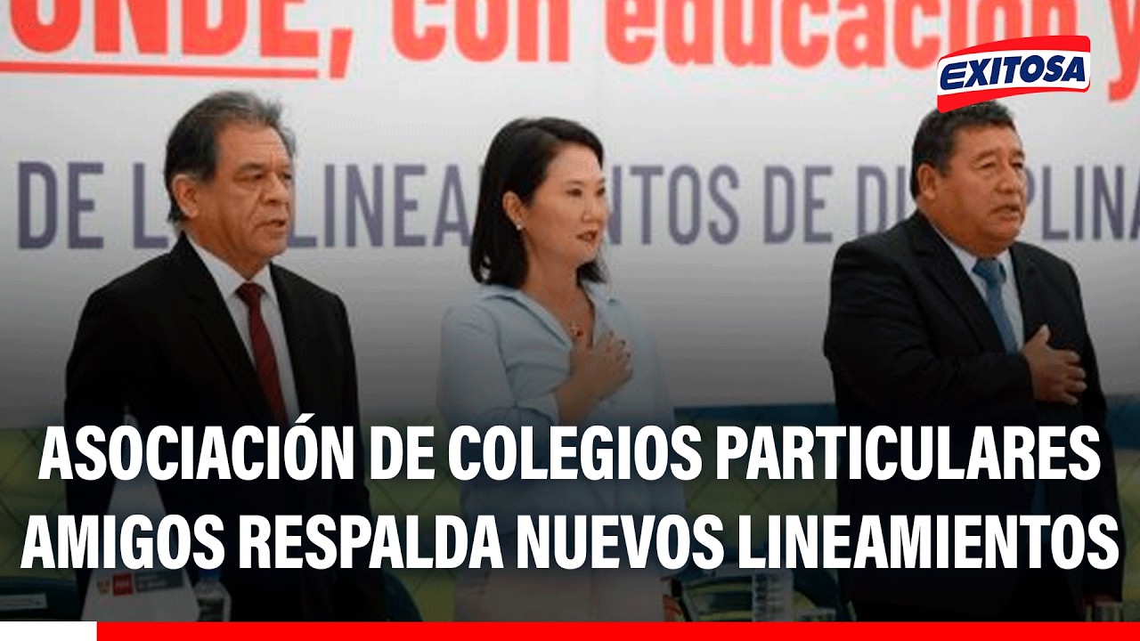 🔴🔵 Asociación de Colegios Particulares Amigos respalda nuevos lineamientos de disciplina