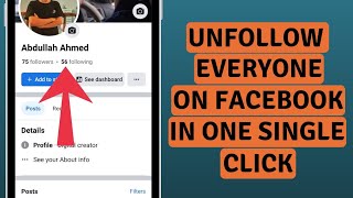 [2023] How To Unfollow All Facebook Following In One Click | Unfollow Everyone