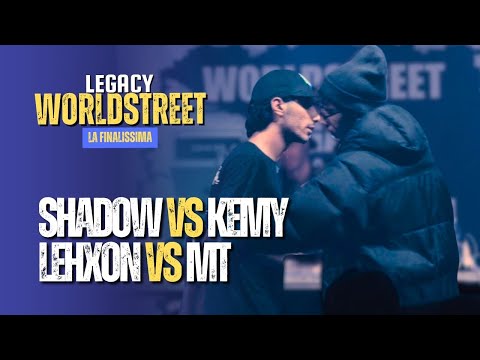 SHADOW vs KEMY / LEHXON vs MT - OTTAVI - PERUGIA - Worldstreet Legacy - Freestyle Rap Battle