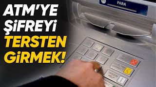 ATM'ye Şifremizi Tersten Girersek Ne Olur? #Shorts