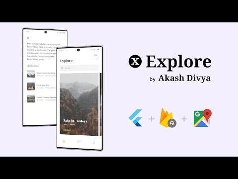 Explore - Flutter App Showcase