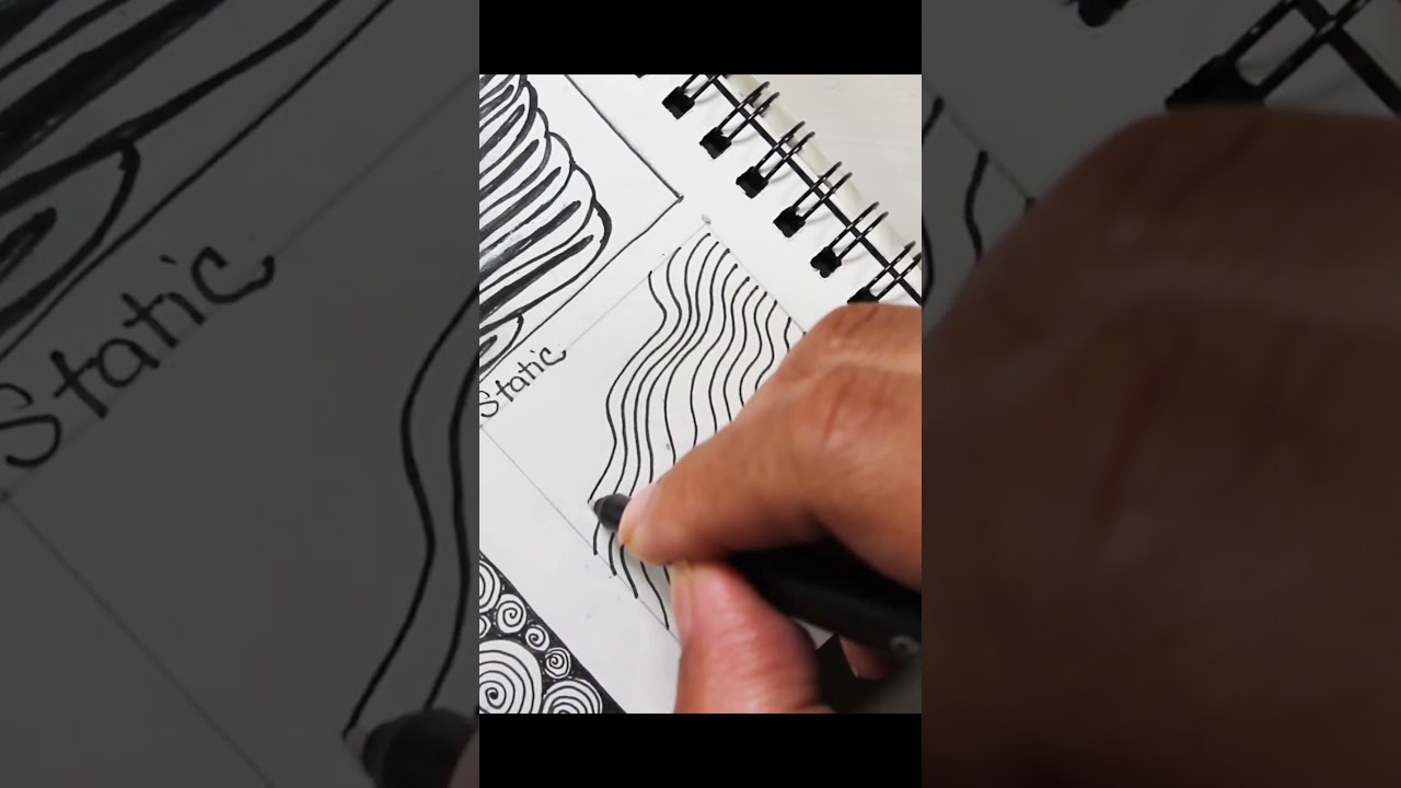 Static Zentangle Pattern