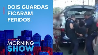 GCMs são hostilizados e agredidos por moradores durante abordagem
