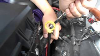 how to change Spark plugs and ignition coils on a 2010 Dodge Challenger SRT8