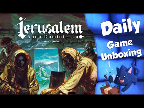Ierusalem Anno Domini   Daily Game Unboxing