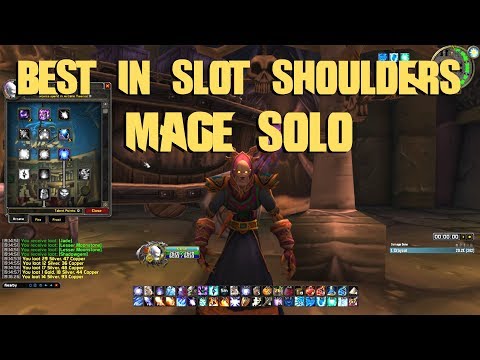 Mage Guide Solo BRD Best in Slot Shoulders