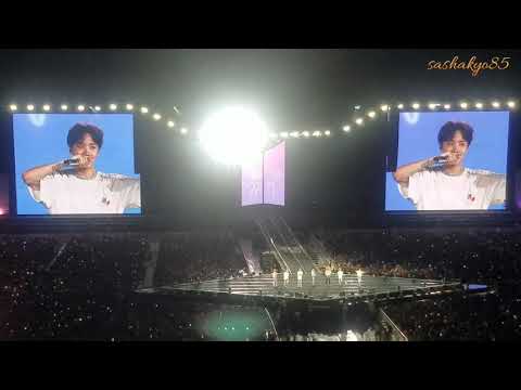 190407 BTS Love Yourself Tour in Bangkok - J Hope ment (Full fancam)