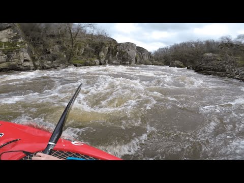 Kayak sur la Gartempe